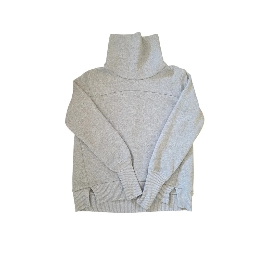 ALO Gray Cotton Smart Casual Sporty Sweatshirt Sweater sz S-M READ